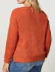 Оранжевый свитер PERSONA: фото 2 - Invogue