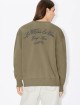 Серо-коричневый свитер KENZO из хлопка с длинным рукавом: фото 2 Серо-коричневый свитер KENZO из хлопка с длинным рукавом: фото 2 - Invogue