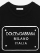 Черный пуловер Dolce&Gabbana с логотипом: фото 3 - Invogue