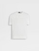 Белая футболка ZEGNA хлопковая: фото - Invogue