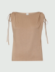 Бежевый топ MARELLA: фото - Invogue
