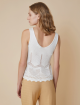 Молочный топ PennyBlack с вязаным узором: фото 3 - Invogue