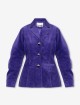 Фиолетовый жакет GANNI: фото - Invogue